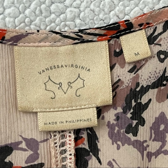 Anthropologie Vanessa Virginia Garden Pop Tank Top - Picture 7 of 10